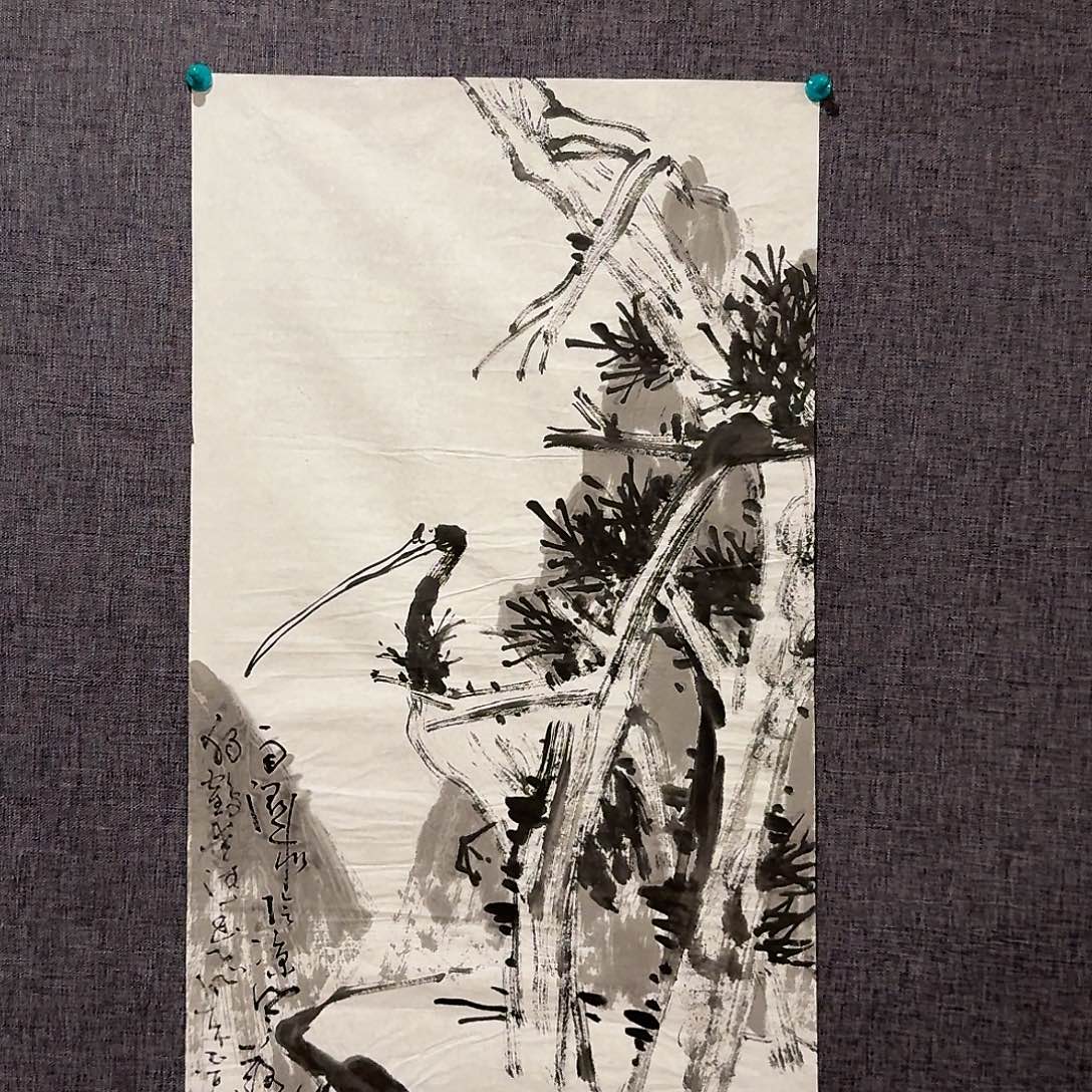 国画雷公老师作品画作