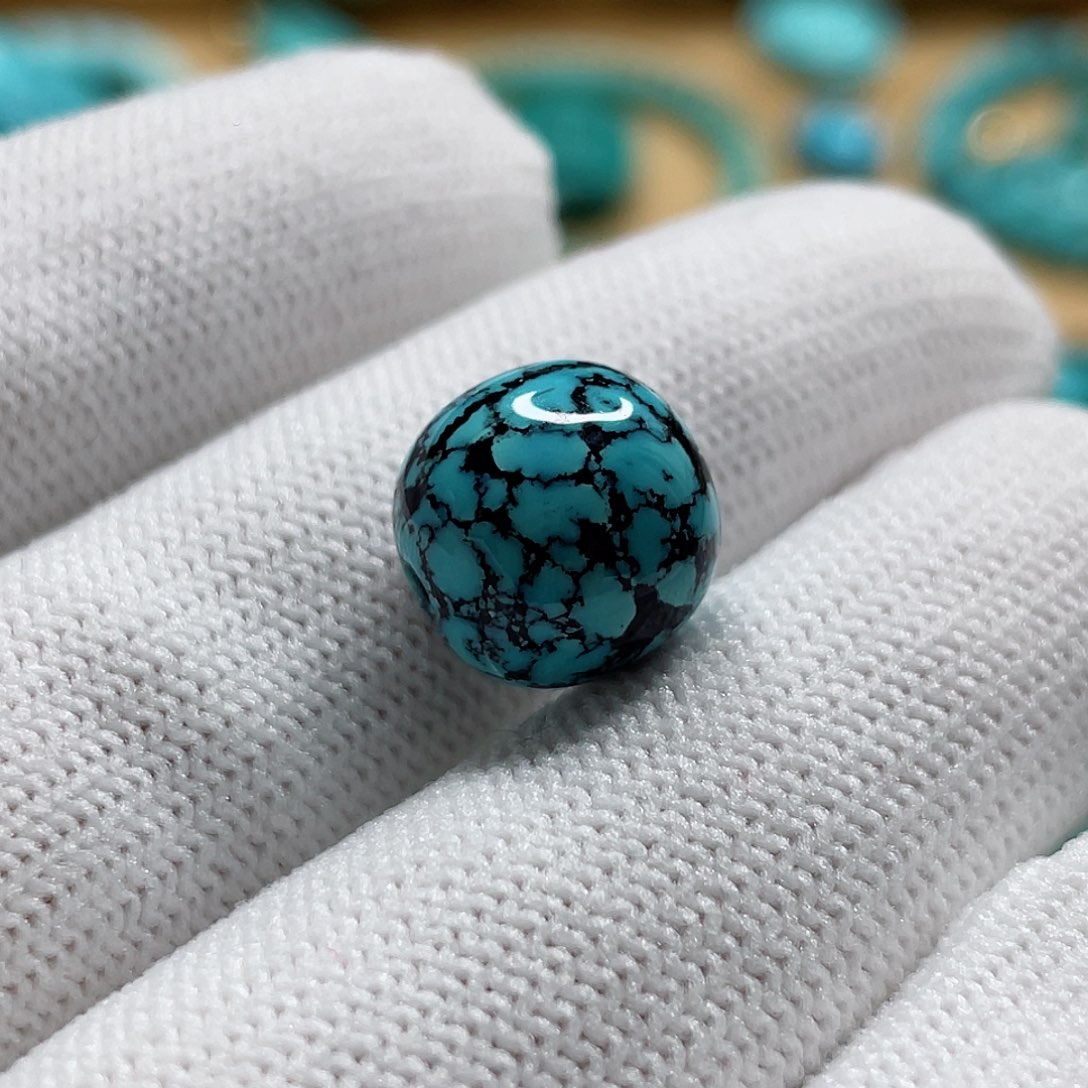 绿松石珠宝半成品未镶嵌