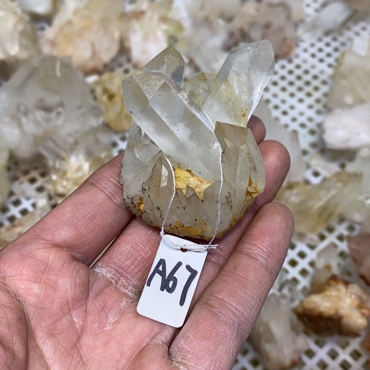 水晶水晶原石摆件未镶嵌