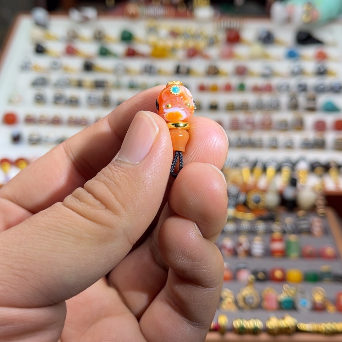 玛瑙/玉髓未镶嵌单珠