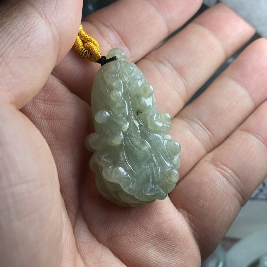 翡翠颈饰未镶嵌平*翡