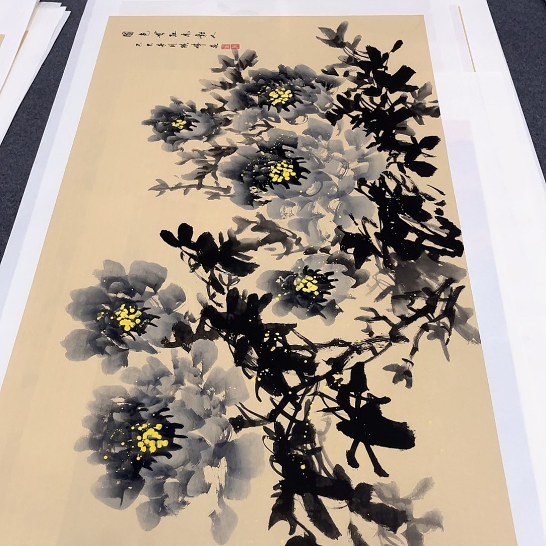 国画ZT国画作品单幅任发