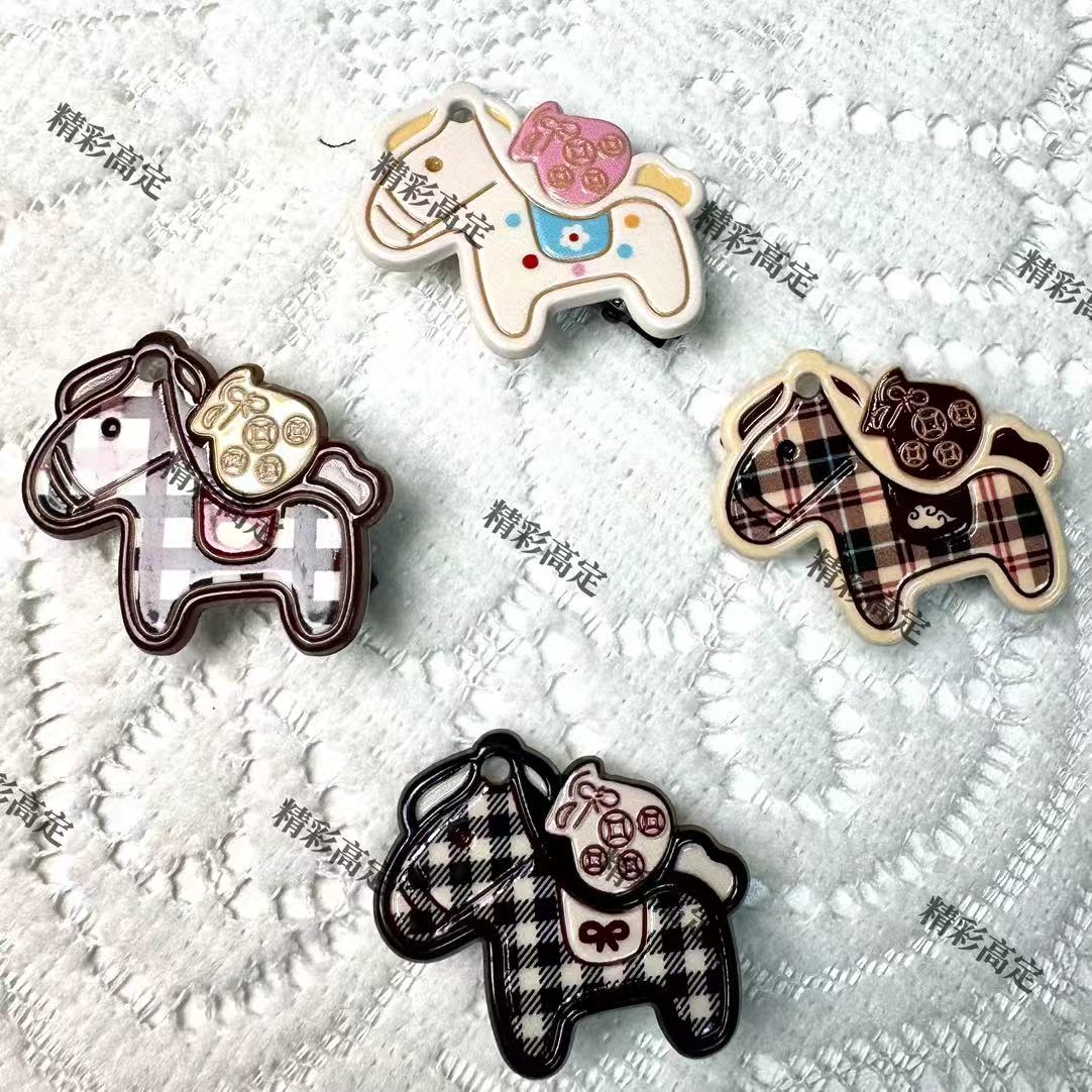 【精彩高定】原创轻奢 设计师独版 小马发夹044