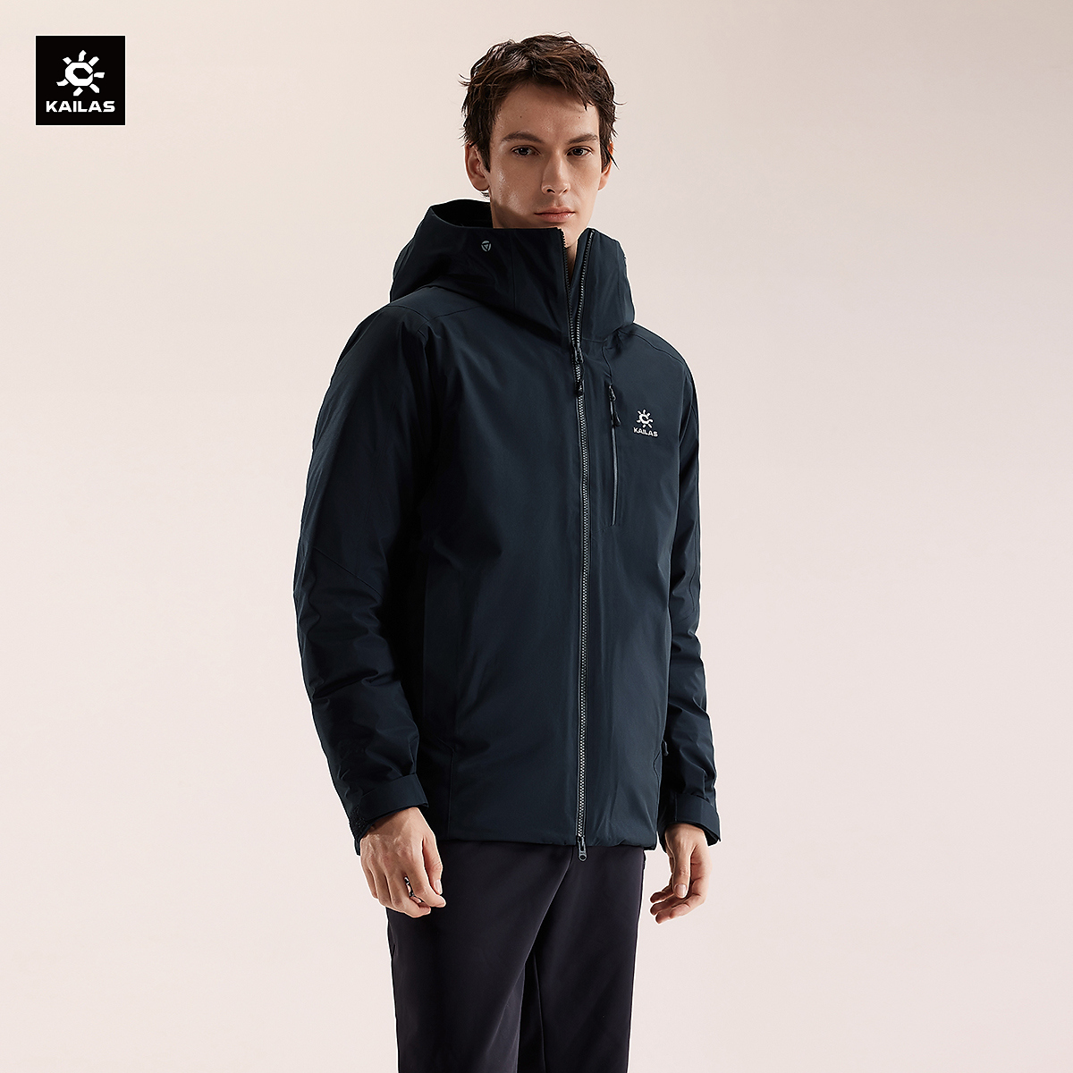 KAILAS凯乐石 男款高加索硬壳羽绒服 KG2533105