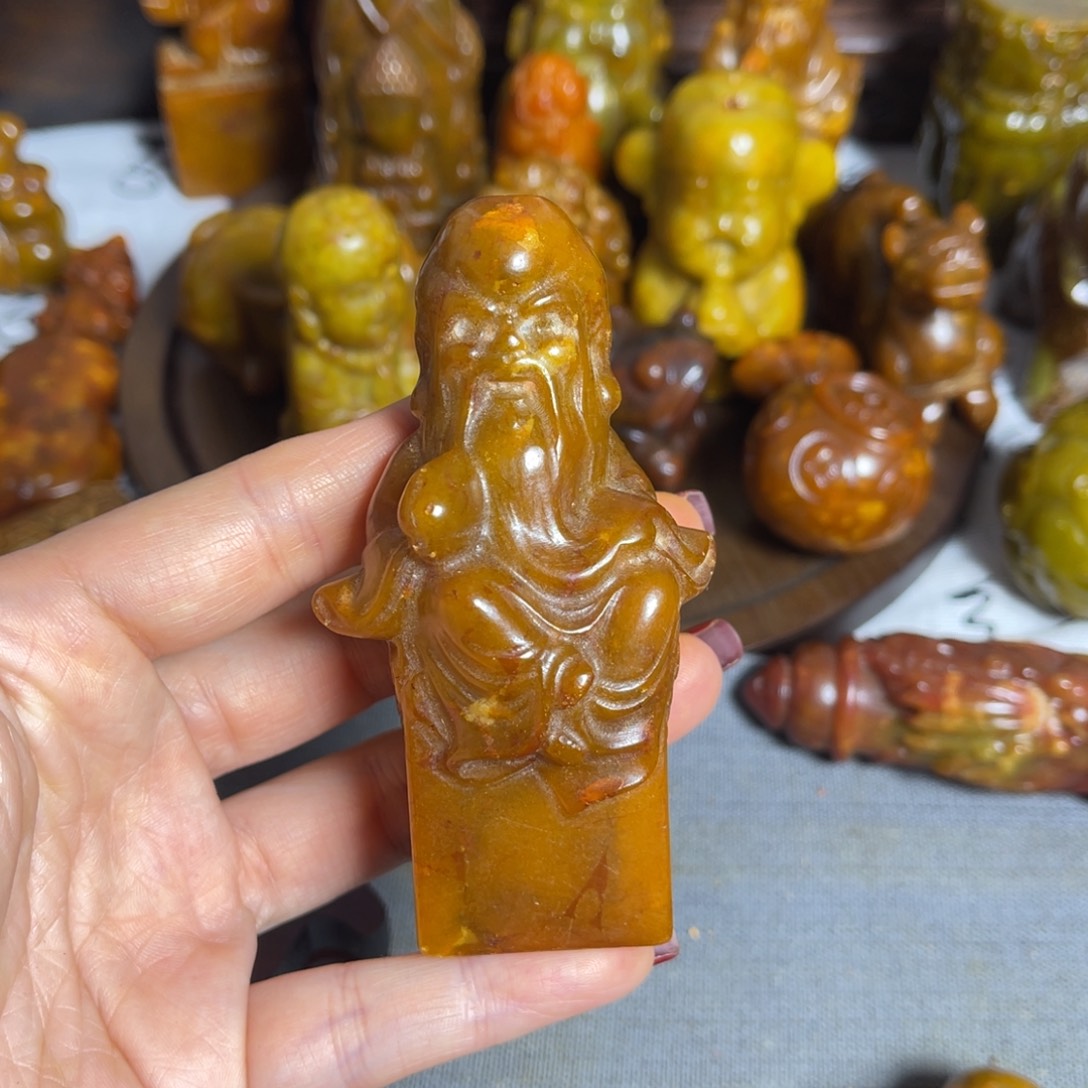 蛇纹石玉合金颈饰