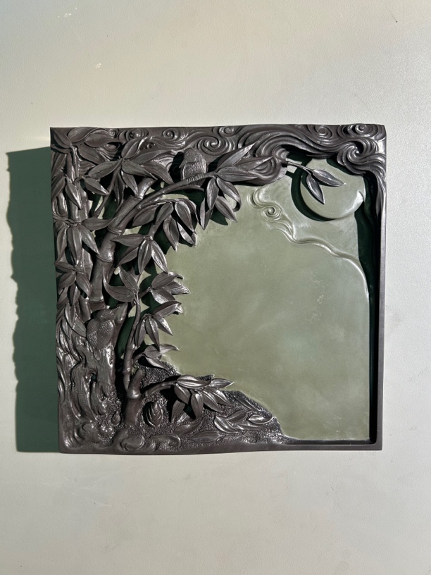 易砚老坑-竹节砚