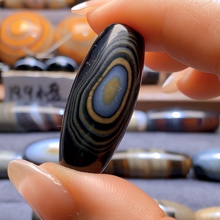 上***顿玛瑙/玉髓未镶嵌吊坠(不含链)