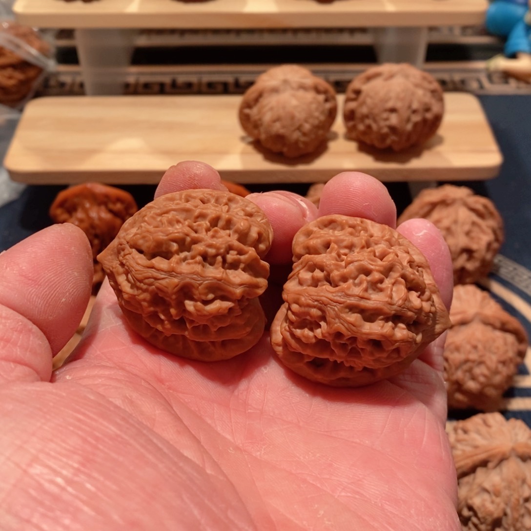 文玩核桃吊坠太行龙纹38