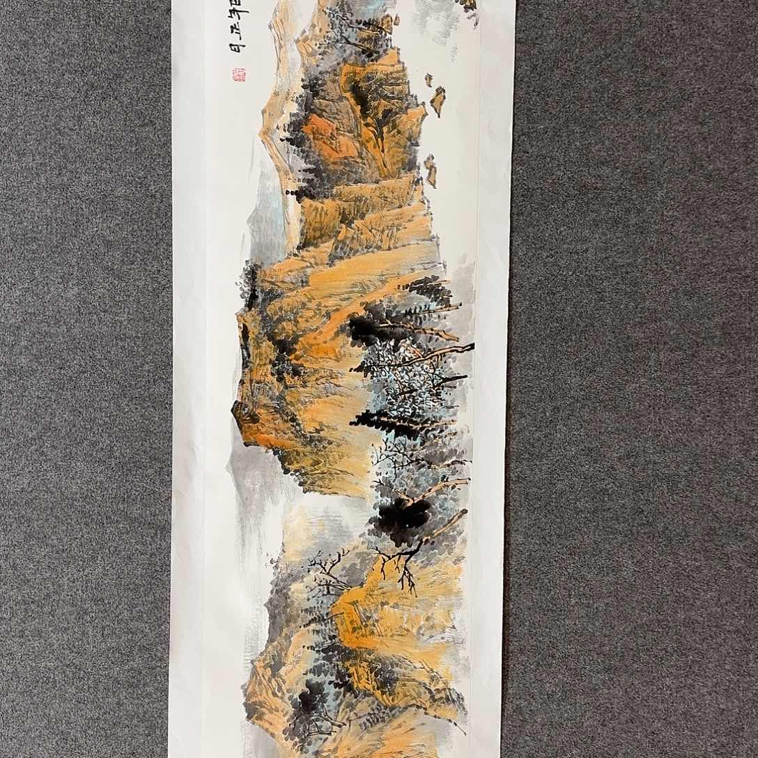 国画杜浩老师手绘作品