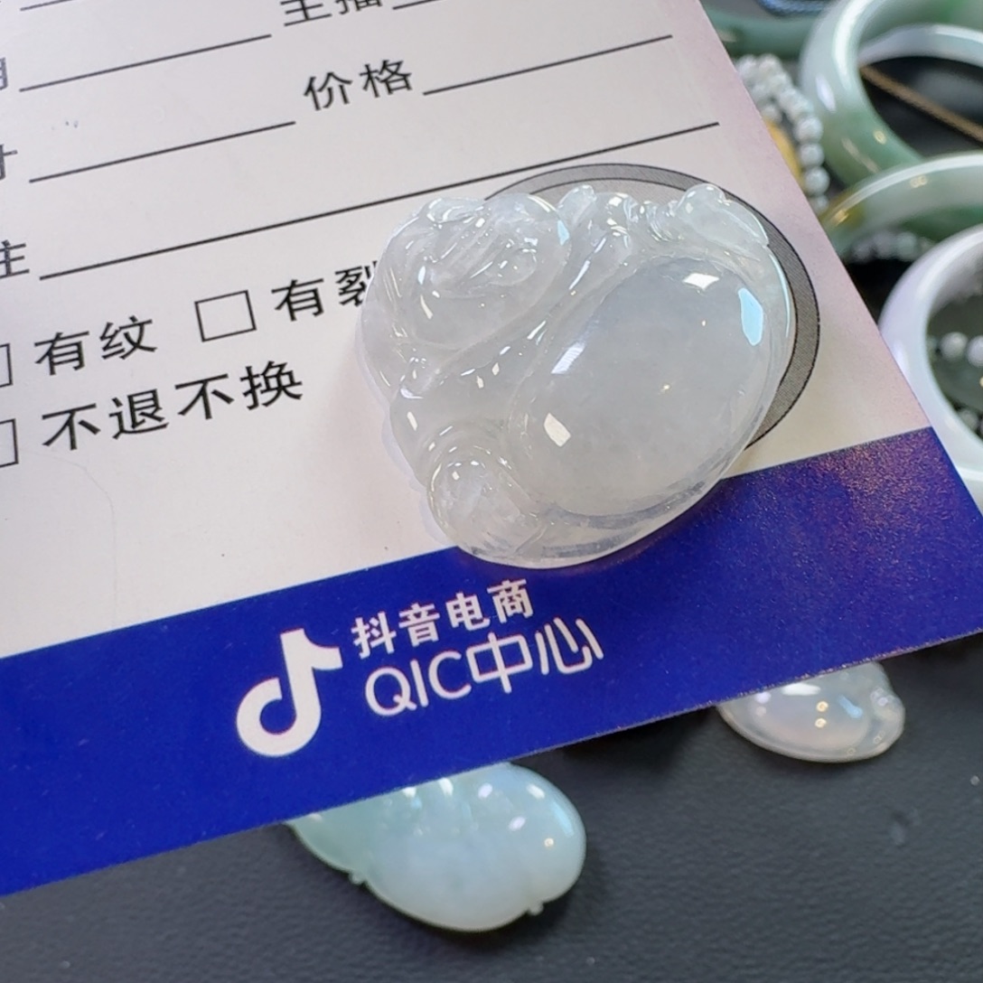 翡翠颈饰未镶嵌颈饰