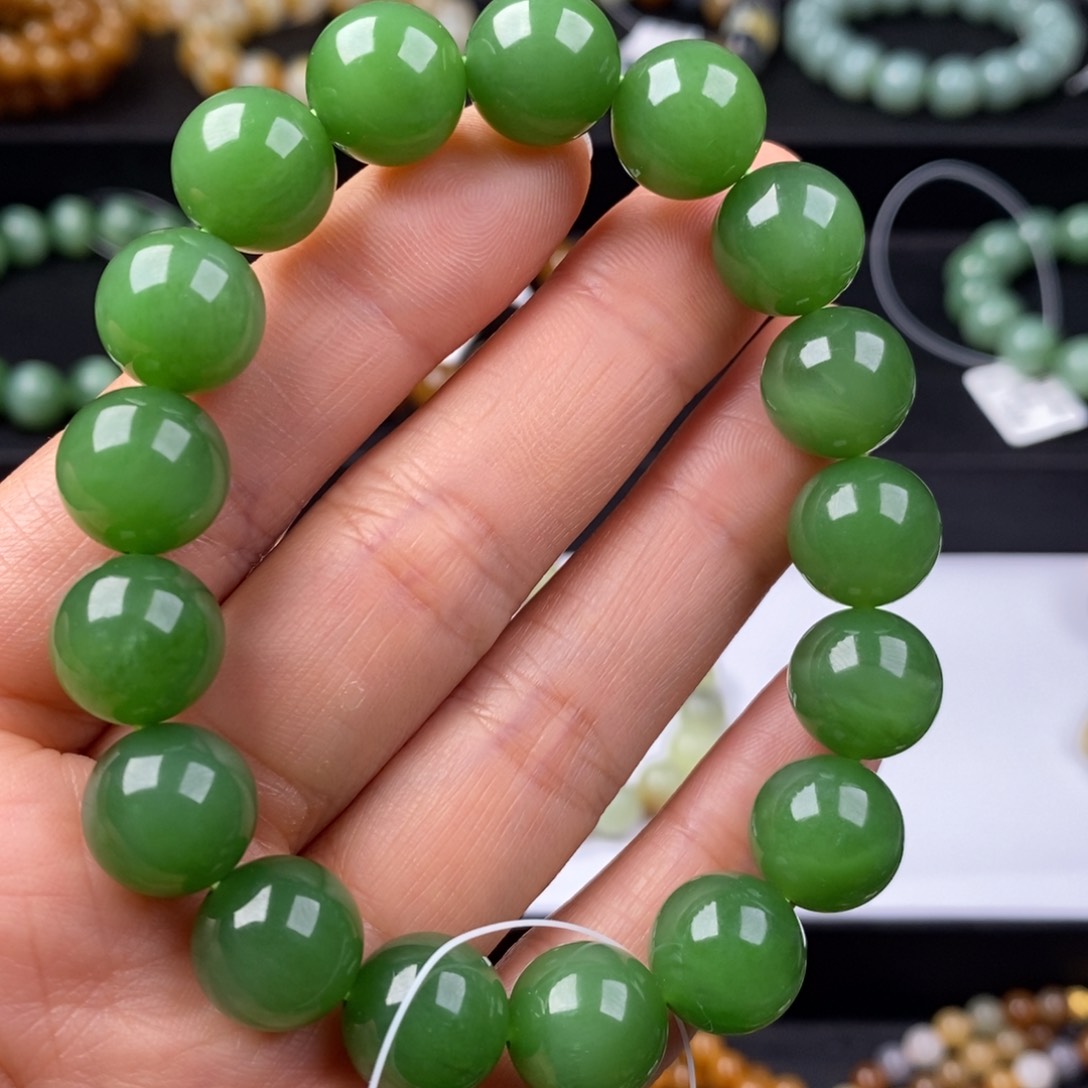 和田玉手串未镶嵌