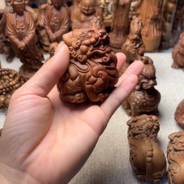 檀香木其他老山檀香手把件