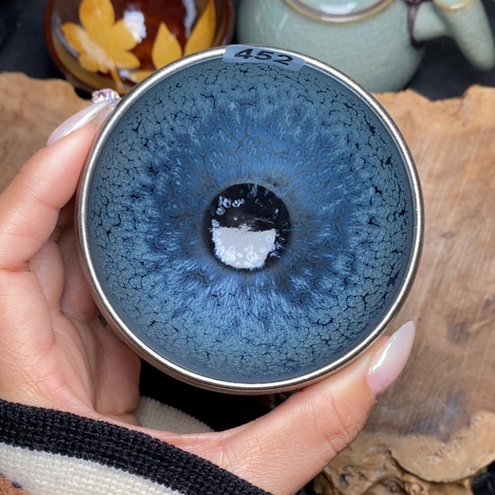 茶盏建窑建盏主人杯452微瑕