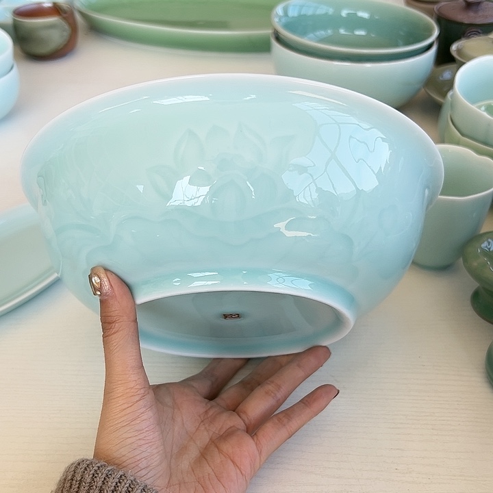 小米茶器龙泉青瓷