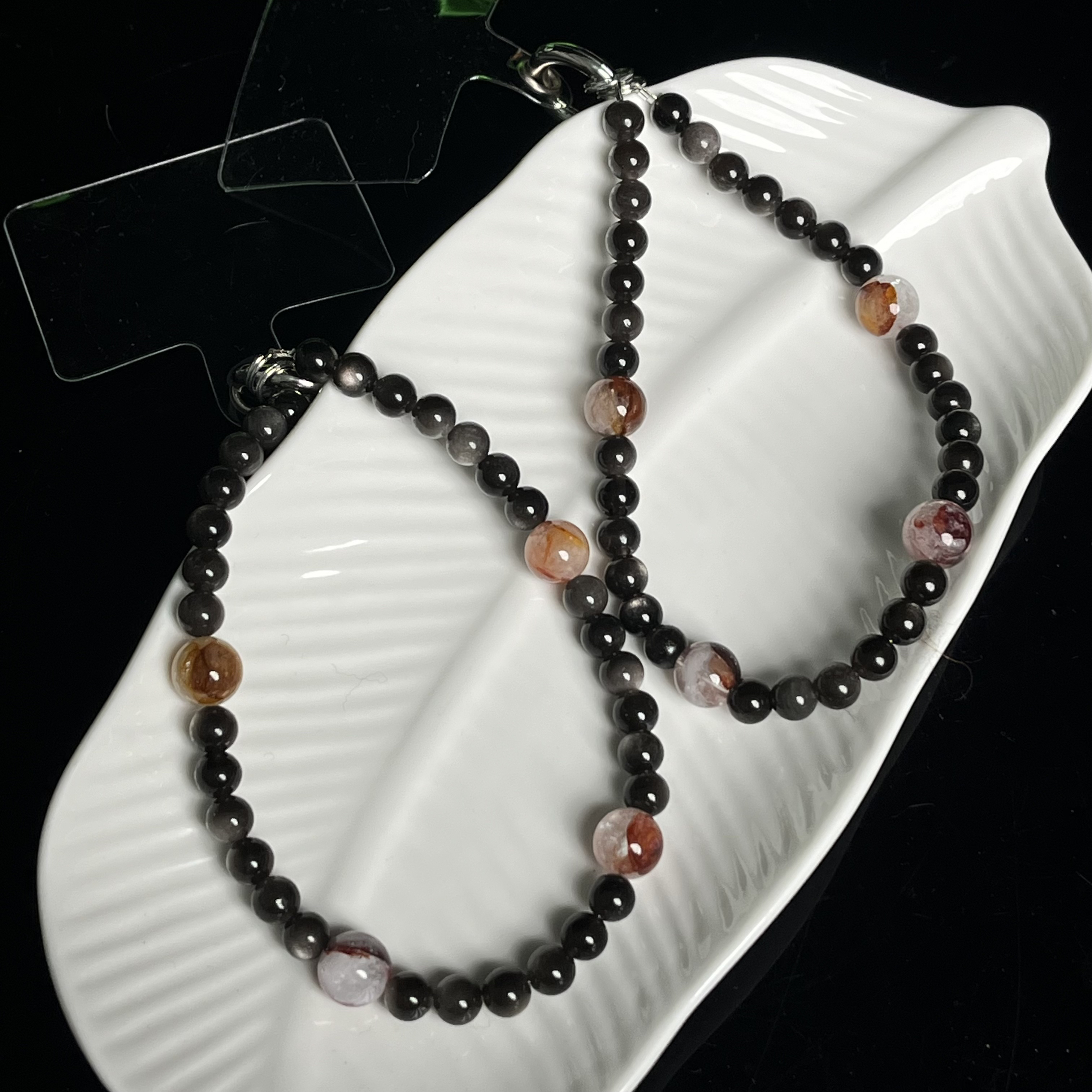 曜石胶花手机挂YC321多样性发其一