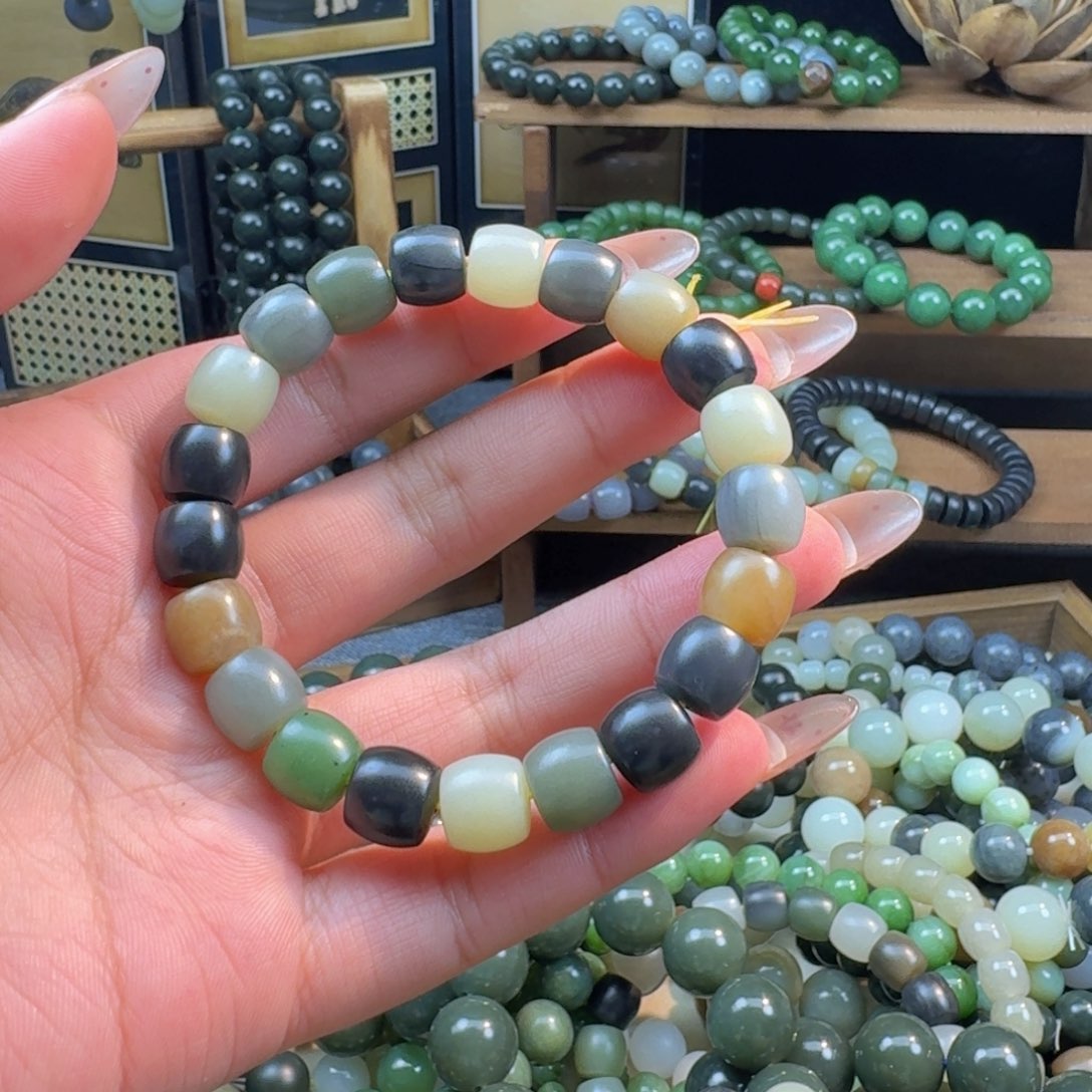 和田玉手链未镶嵌