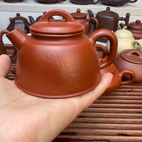 紫砂茶壶笑*紫砂壶全手工
