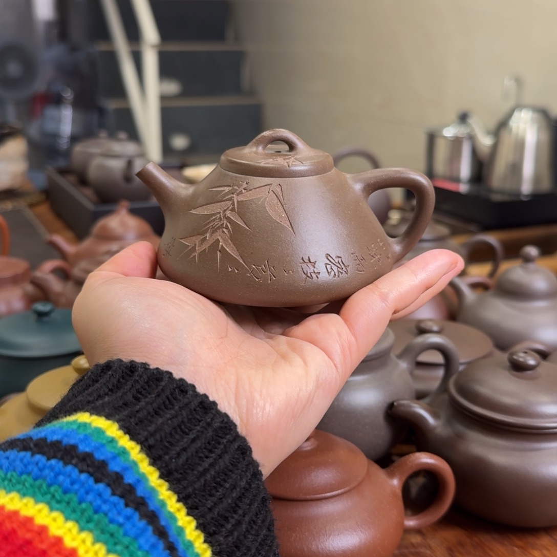 紫砂半手工壶*半手工