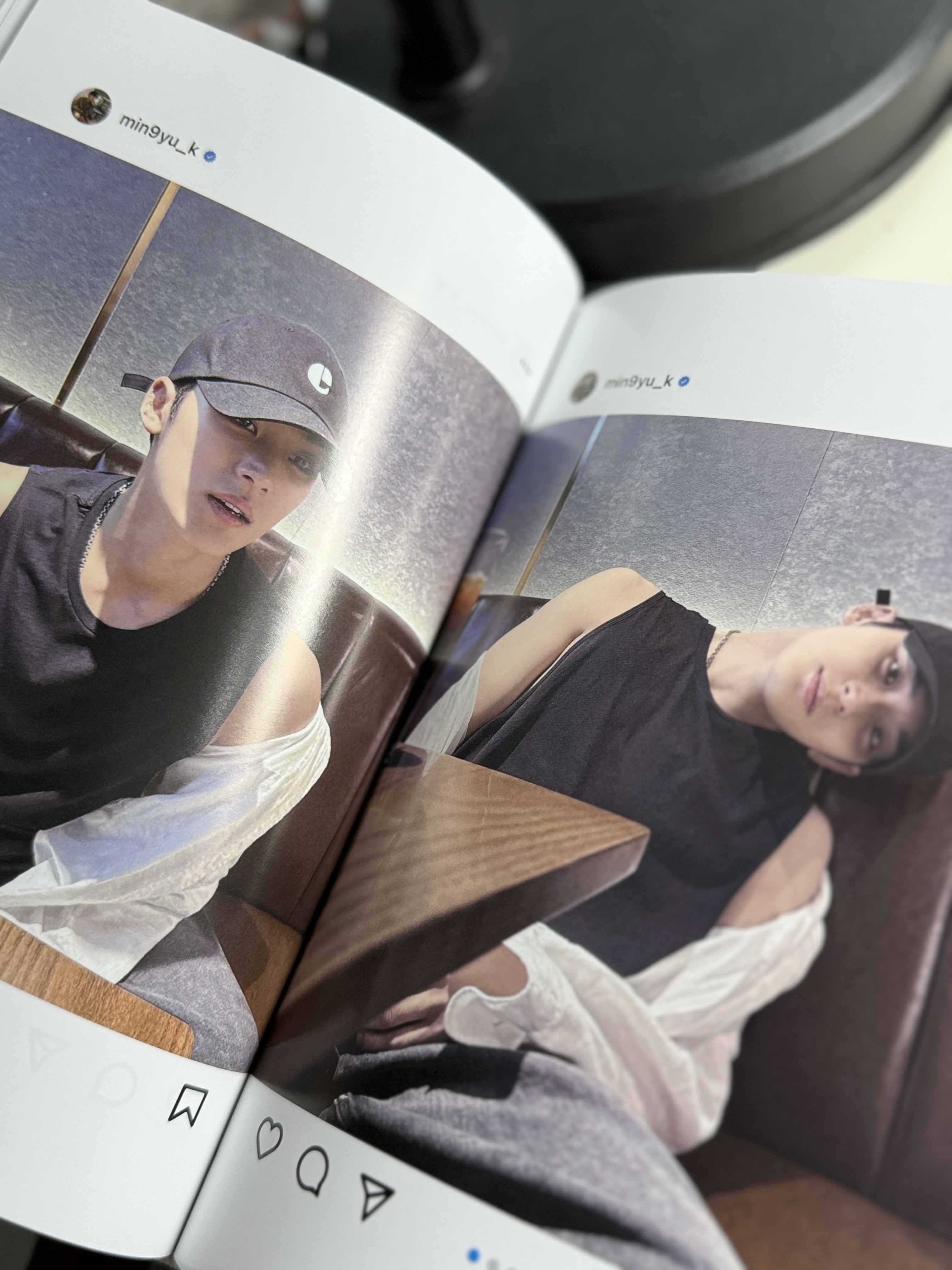 SEVENTEEN 金珉奎 2023年整年ins图 硬封面精装册