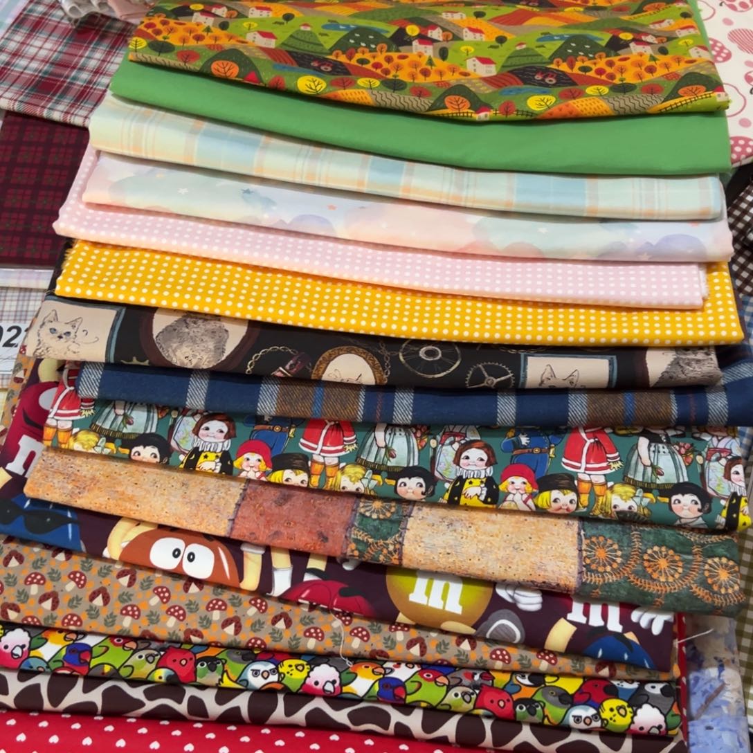 元***玥棉15米价纯棉8安帆布1.5宽15色各一米有一款有瑕疵