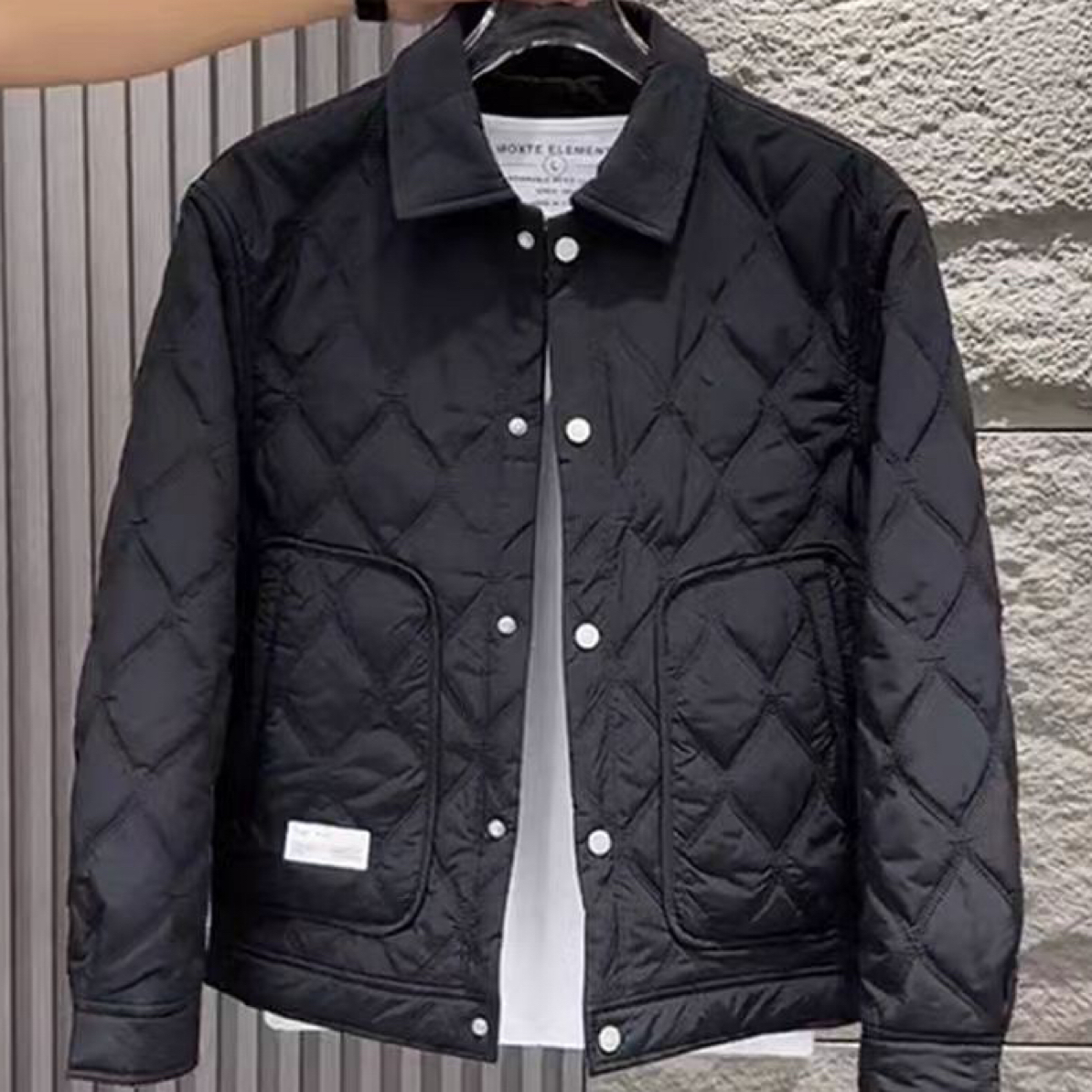 男款外套潮流翻领保暖百搭夹克外套（直播间扣号）