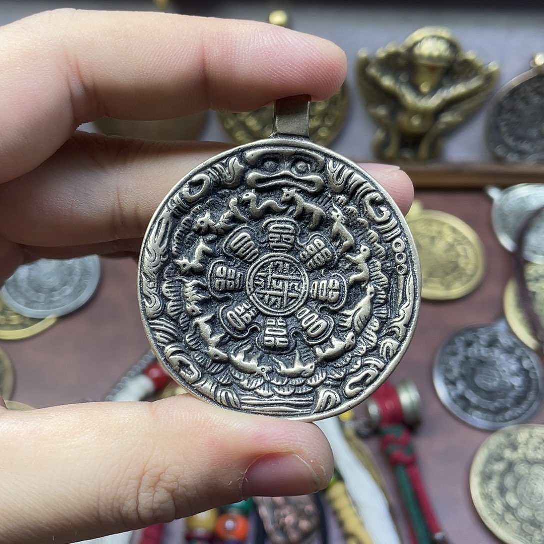 天铁蛙嘴九宫八卦牌