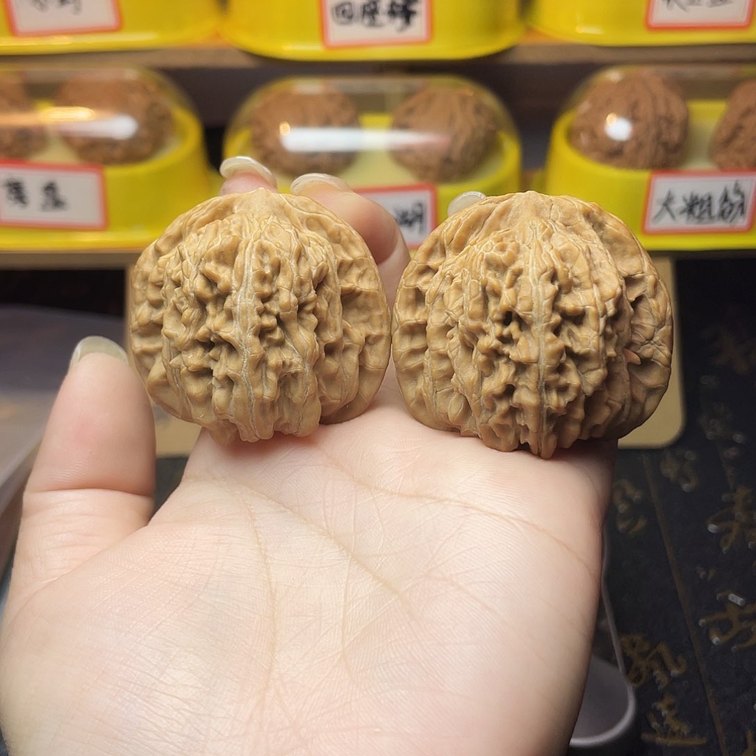 文玩核桃把件四座楼45