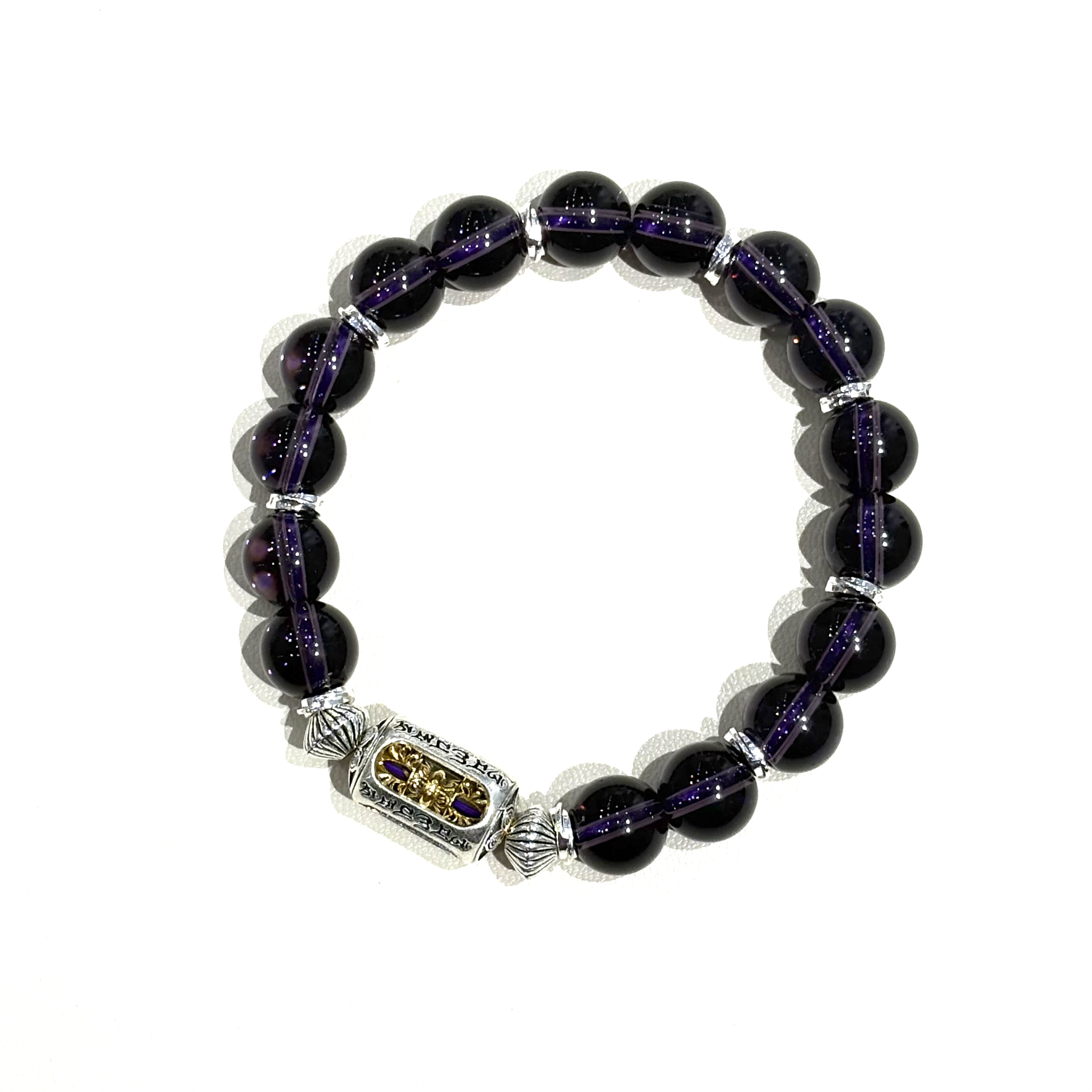 《胡老板》S616-国风气质设计款紫橸手串