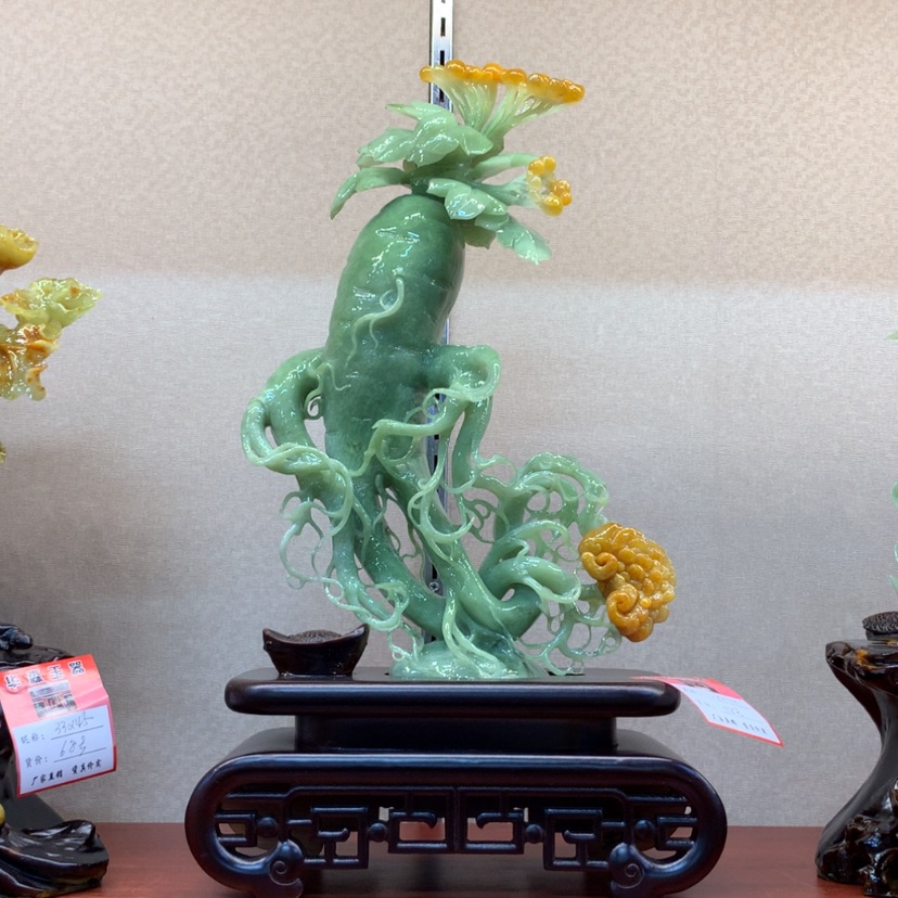 【闪购商品】蛇纹石玉摆件未镶嵌