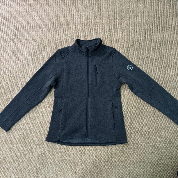 C/高性能针织抓绒修身外套NO退换