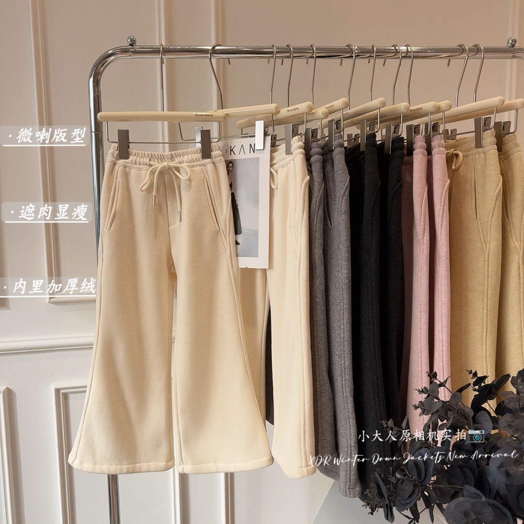 【版型超正的腿精羊绒微喇裤】25152 小大人 H 2025 冬款女童