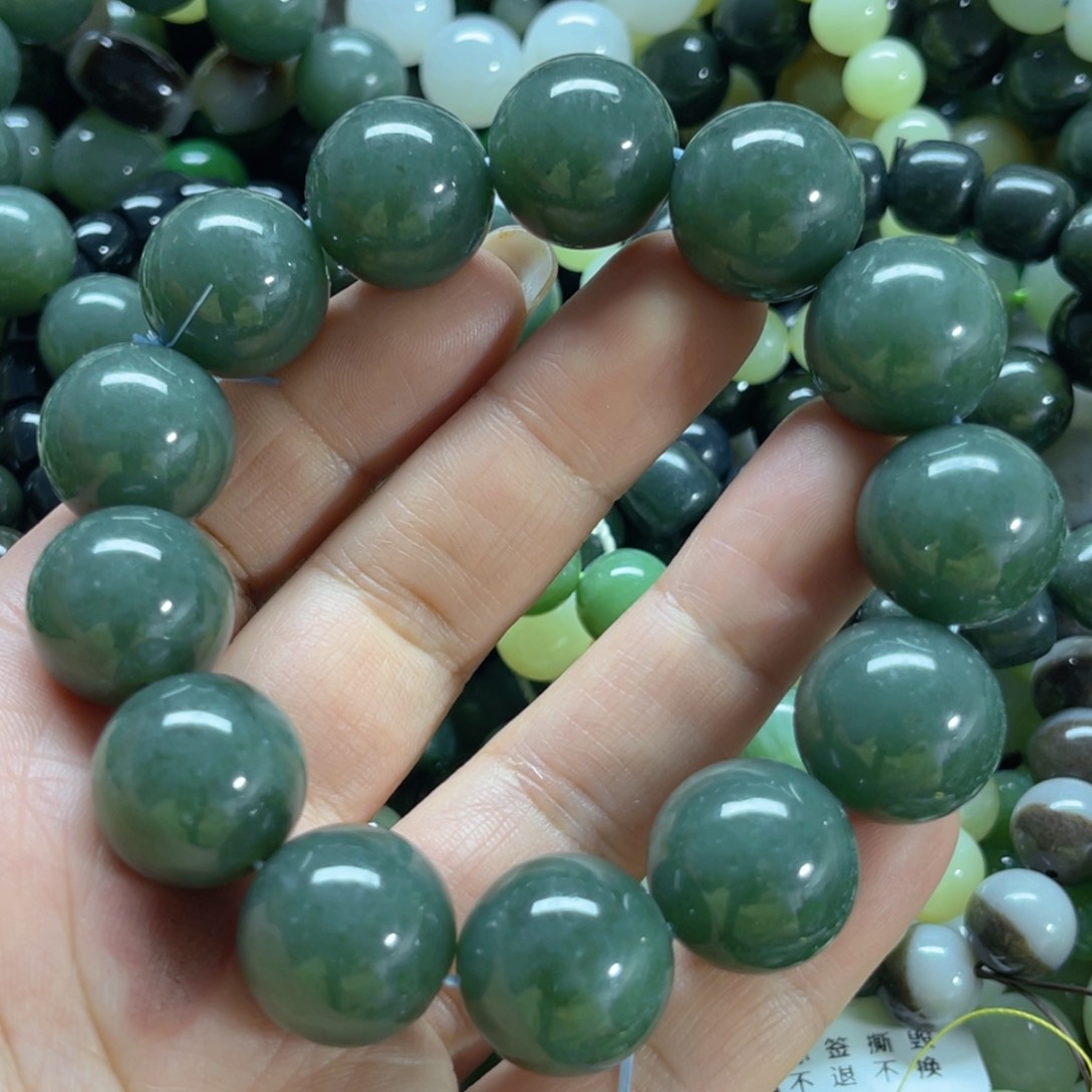 和田玉手链未镶嵌