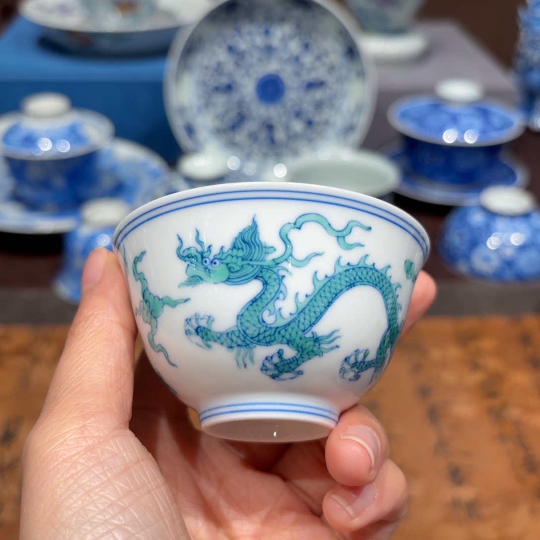 瓷片景德镇纯手工手绘