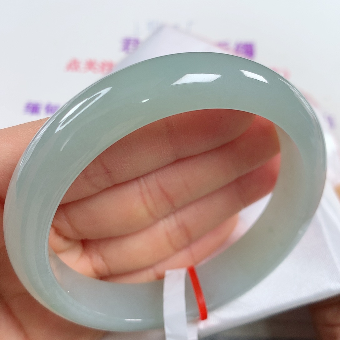 翡翠手镯未镶嵌 正圈①②⑨