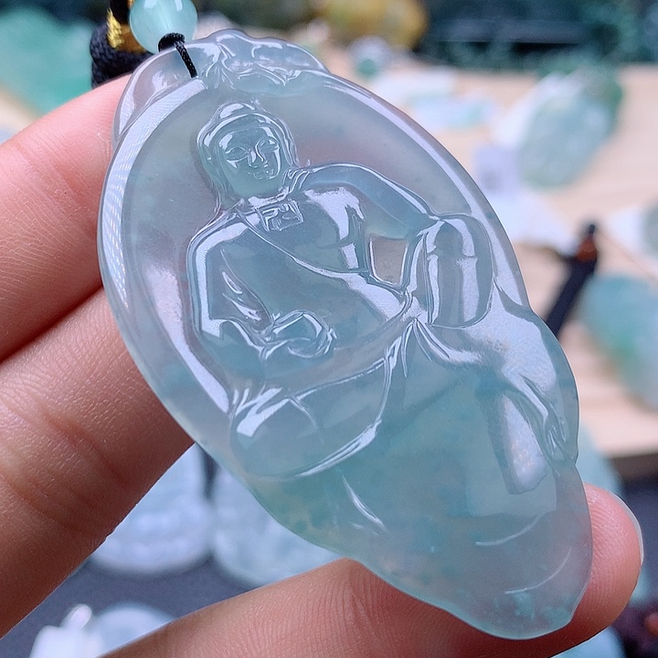 【闪购商品】翡翠颈饰未镶嵌翡翠吊坠