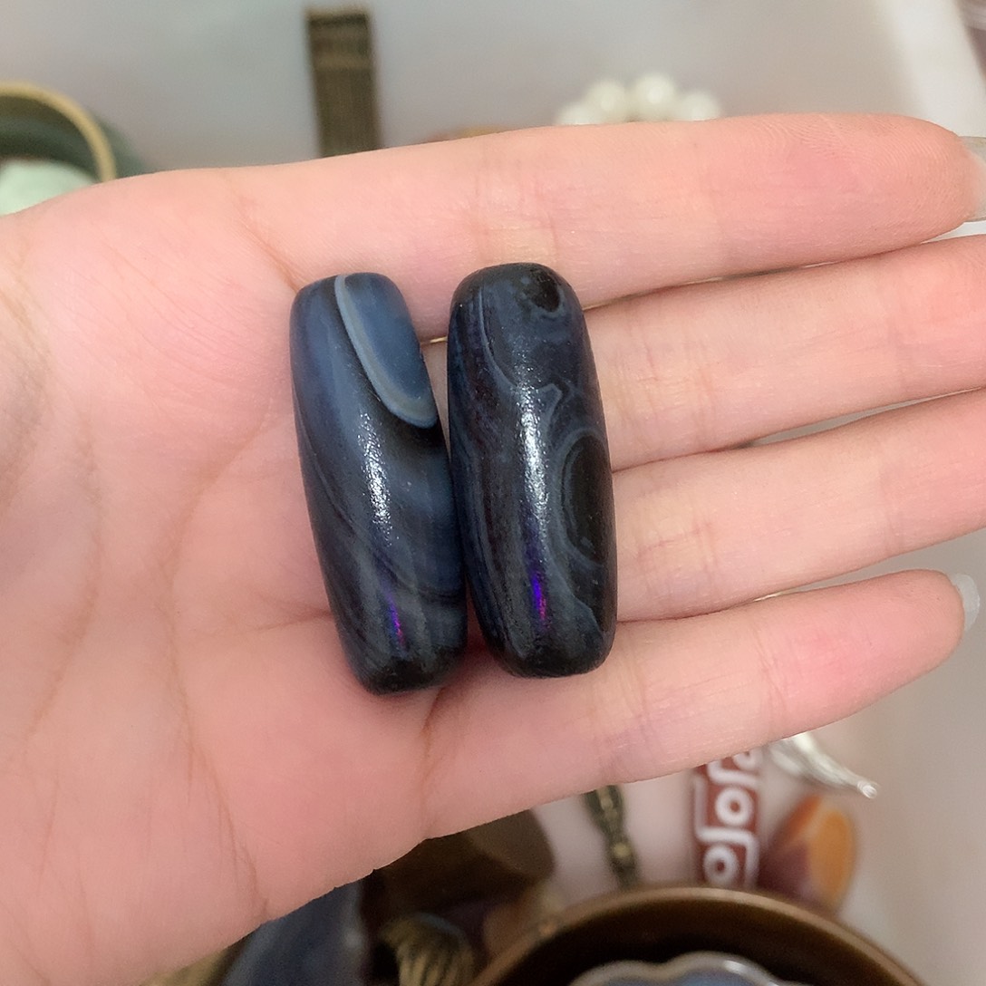 玛瑙/玉髓颈饰合金心*忍