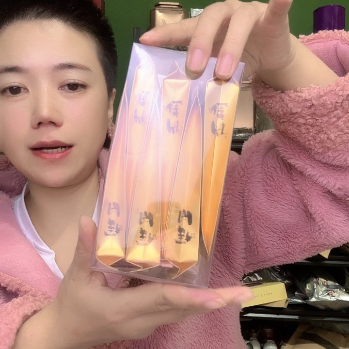 无纺布花果香肉桂6泡装岩茶