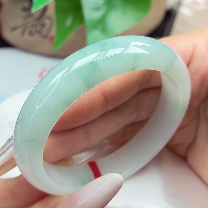 未镶嵌手镯翡翠55-56圈口