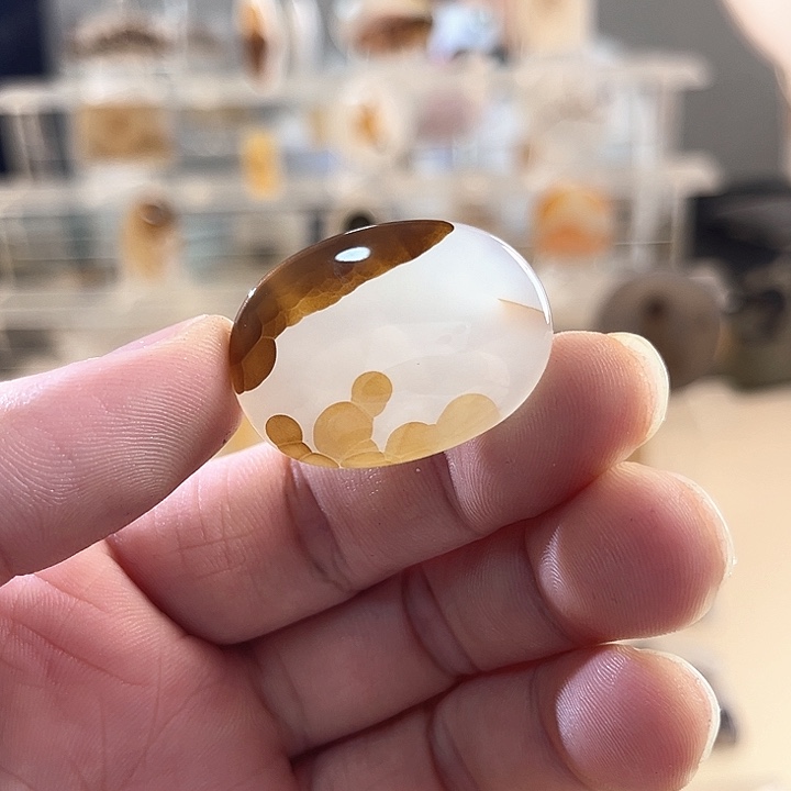 玛瑙/玉髓未镶嵌吊坠(不含链)