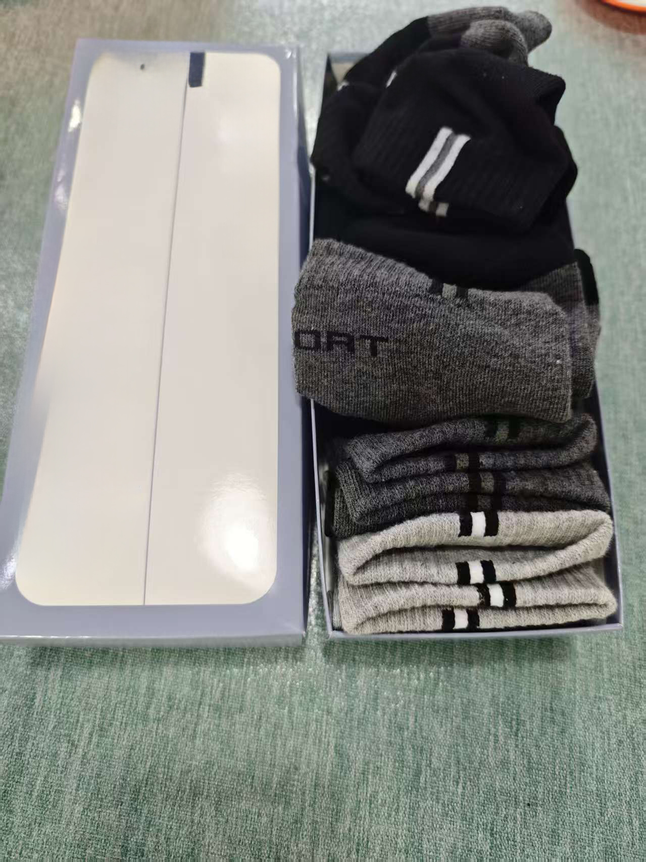 夏秋薄款网眼透气吸汗防臭运动舒适商务袜子 居家日用