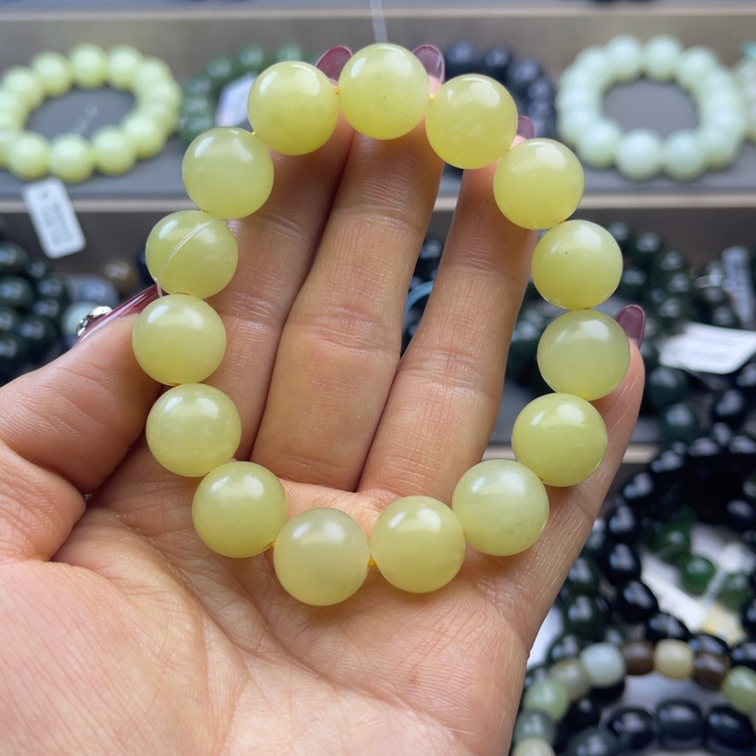 和田玉手链未镶嵌