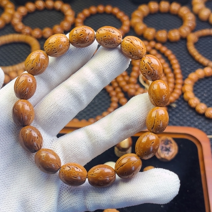 桃核手串12尺枣珠「二等不退不换」