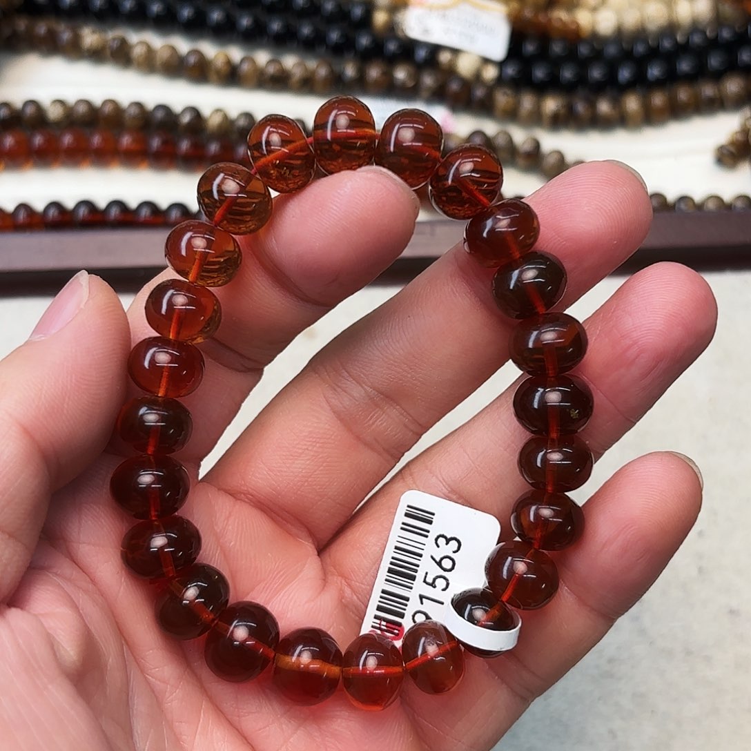 浅***然琥珀未镶嵌裸石十91563