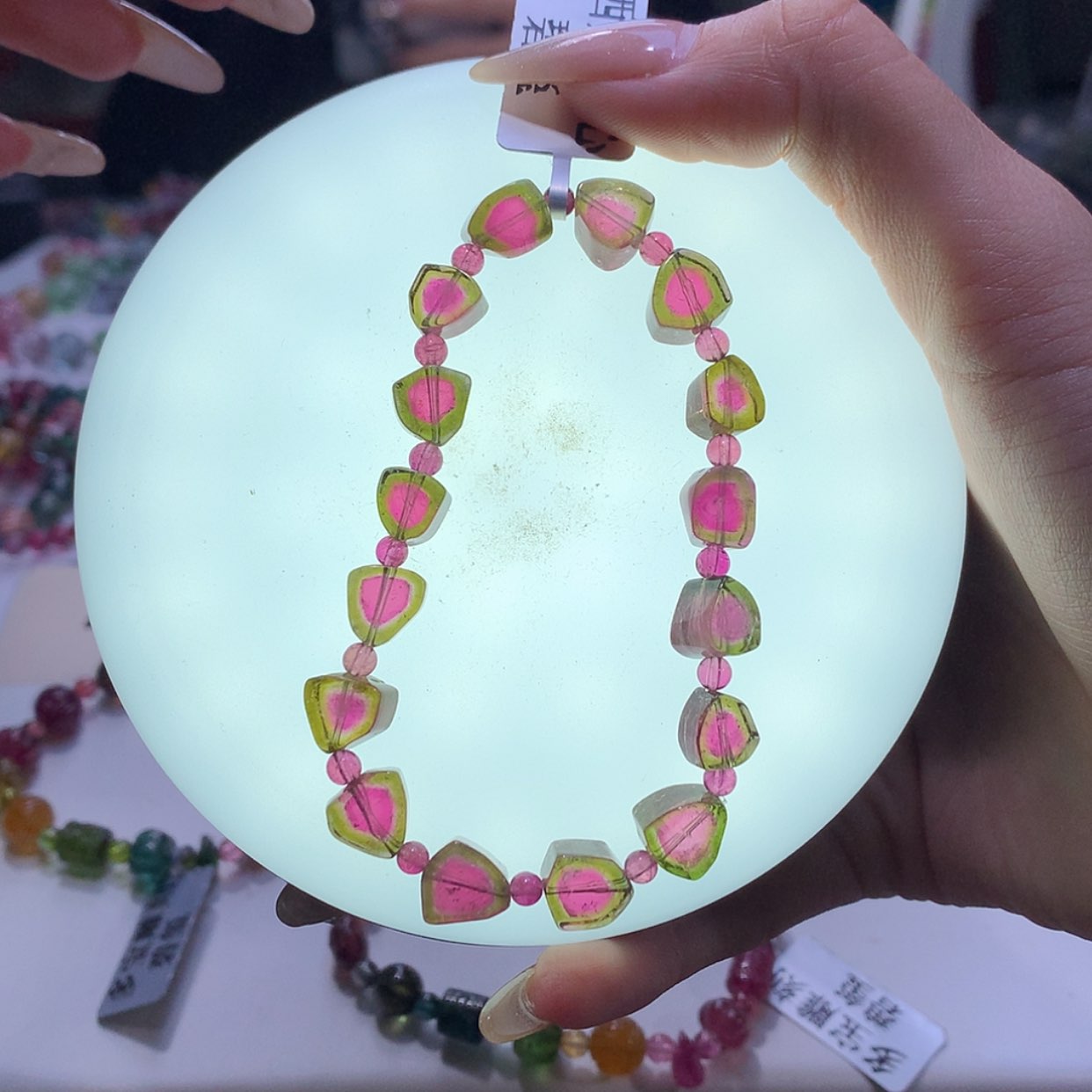 【闪购商品】碧玺手链未镶嵌碧玺