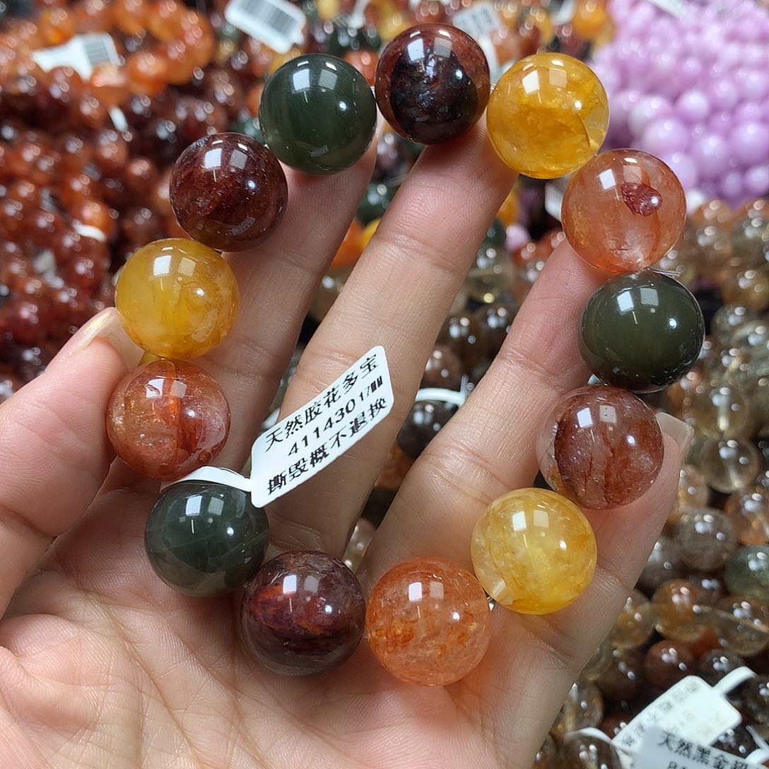 水晶手链未镶嵌，