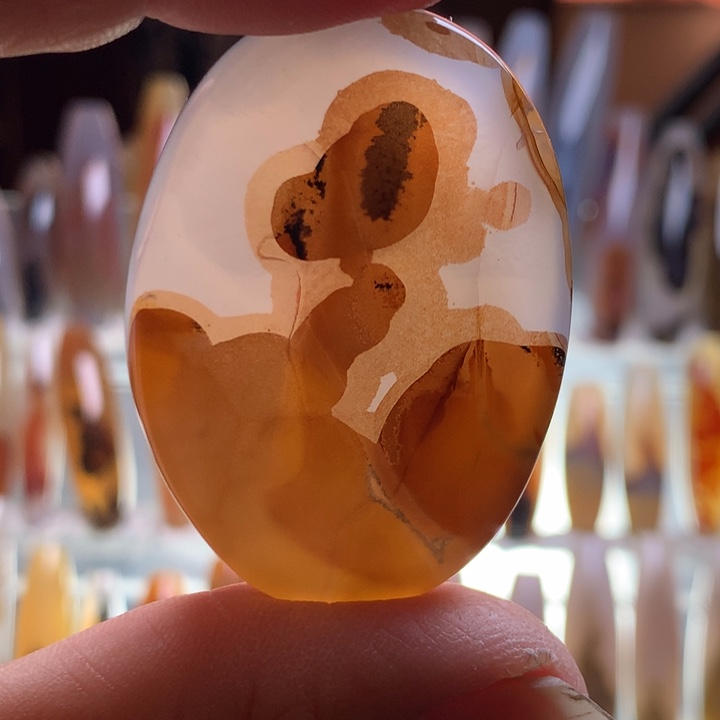 玛瑙/玉髓颈饰未镶嵌9