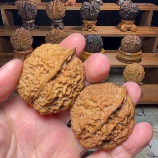 吊坠文玩核桃y四海飞龙45