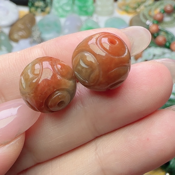 翡翠未镶嵌颈饰天然A货37