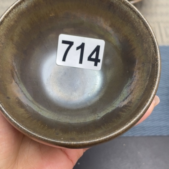 茶盏沐雨茶器柴烧主人杯