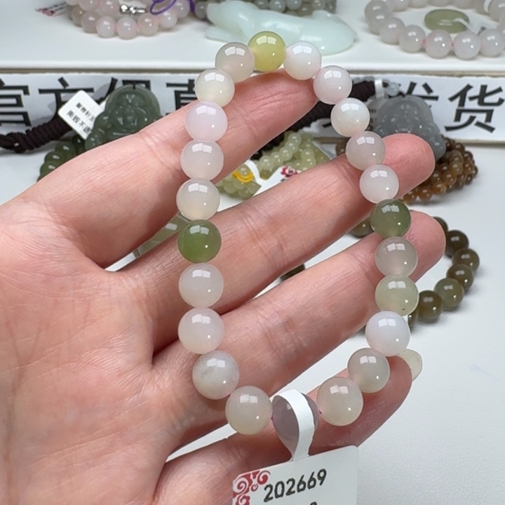 和田玉手链未镶嵌